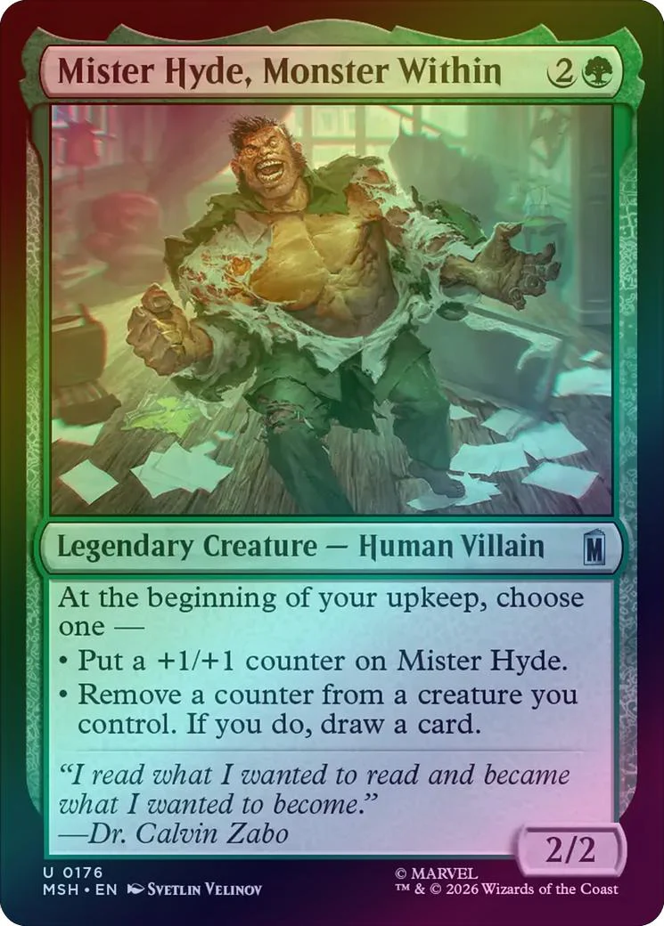 Mister Hyde, Monster Within (Foil) (MSH)