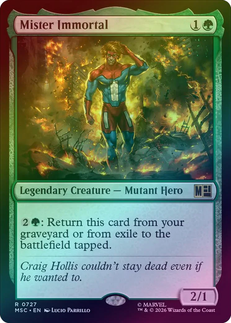 Mister Immortal (Foil) (MSC)
