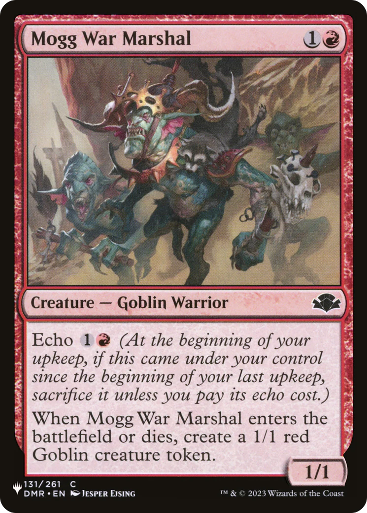 Mogg War Marshal - DMR Reprint (PLST)