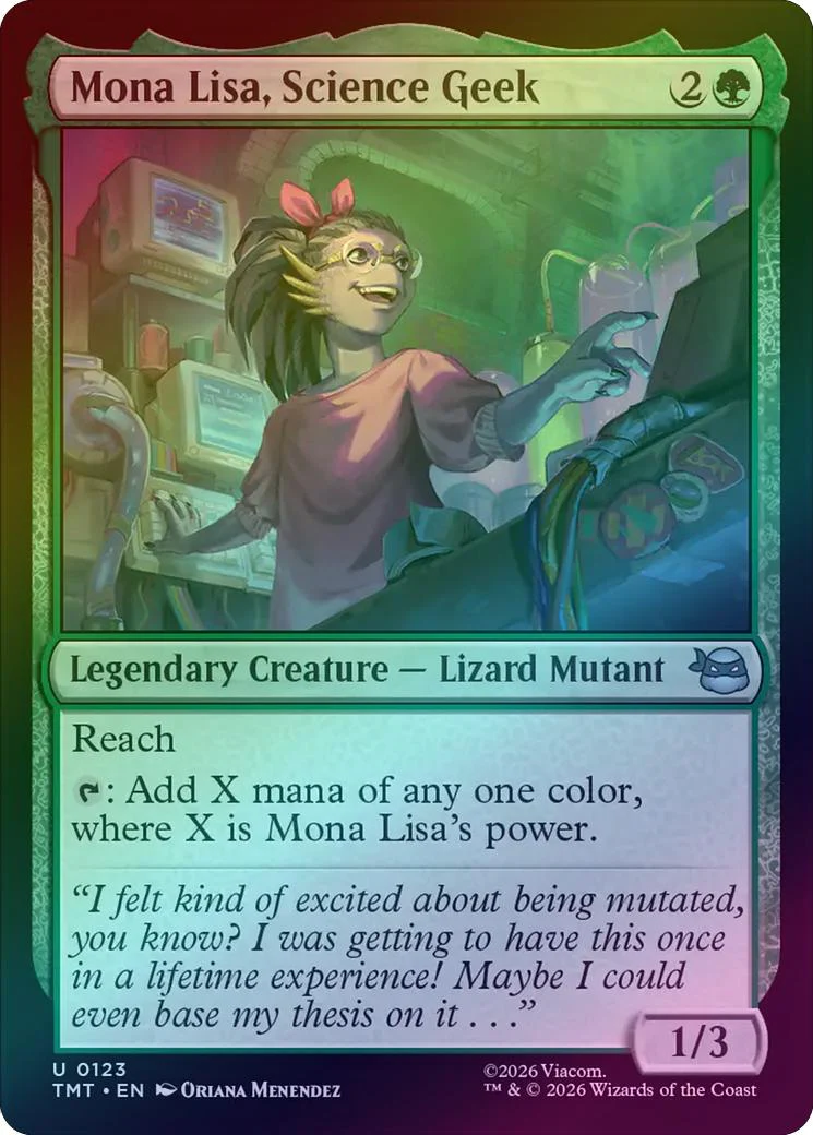 Mona Lisa, Science Geek (Foil) (TMT)