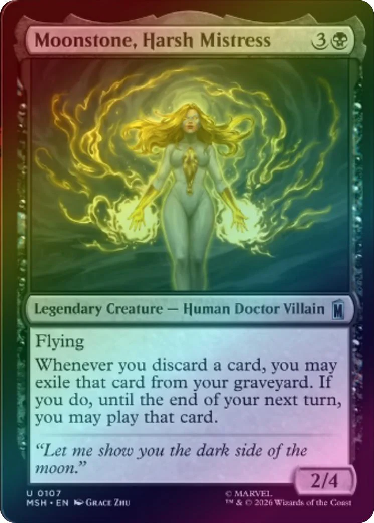 Moonstone, Harsh Mistress (Foil) (MSH)