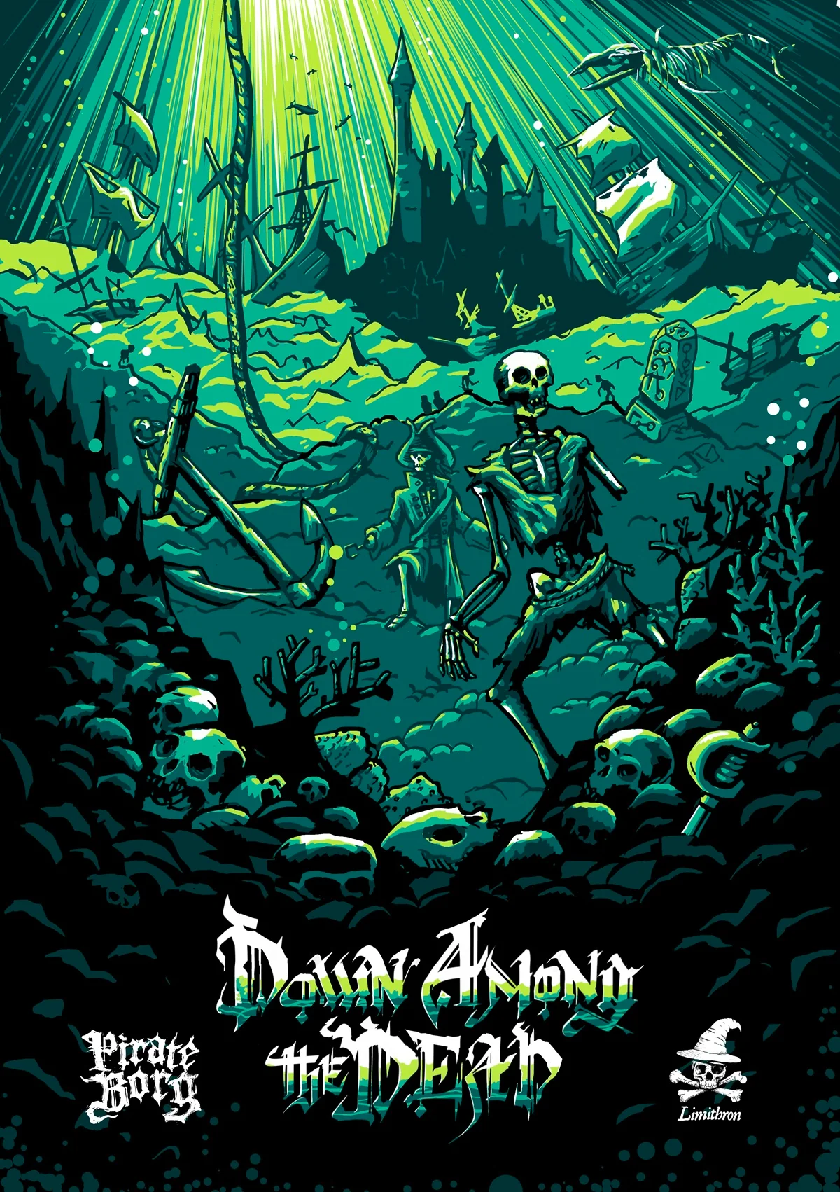 Mork Borg - Pirate Borg: Down Among the Dead (HC) (Pre-Order)