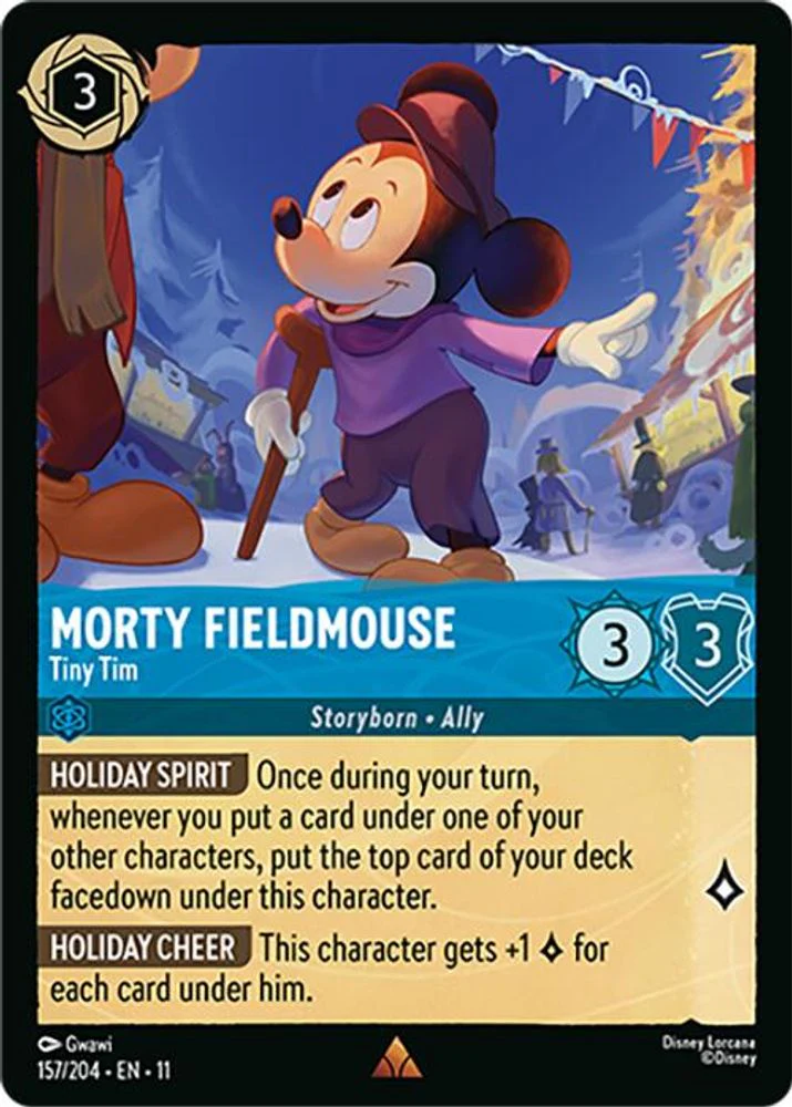 Morty Fieldmouse (Tiny Tim) - 157/204 - Rare
