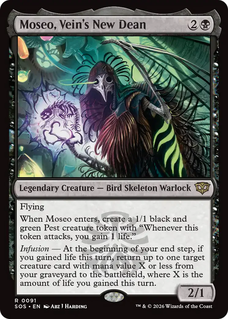 Moseo, Vein's New Dean (SOS)