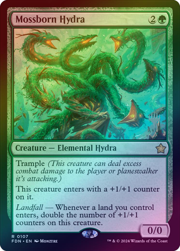 Mossborn Hydra - Promo Pack (Foil) (PFDN)