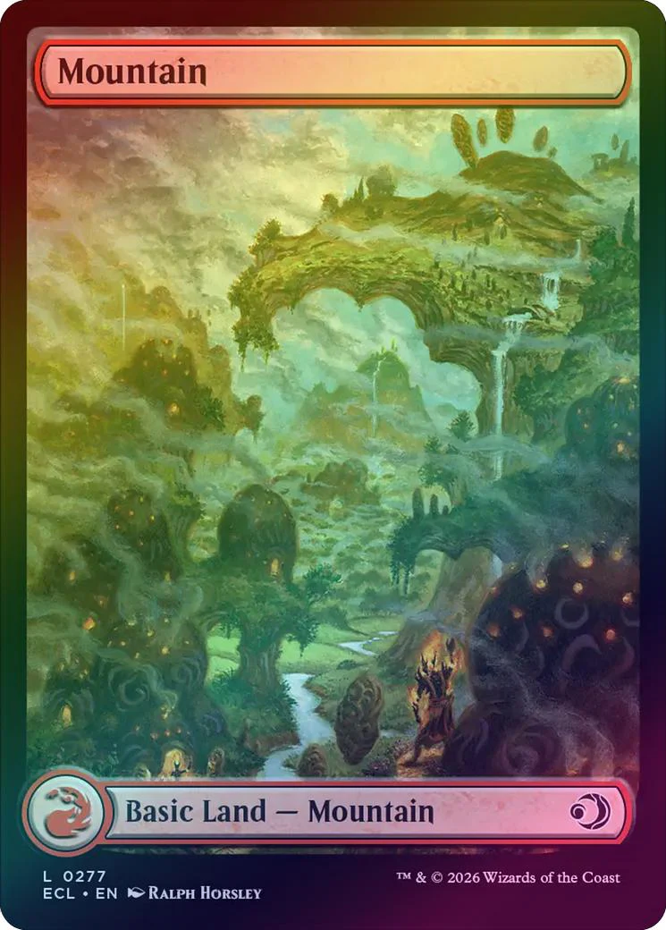 Mountain (277) (Foil) (ECL)