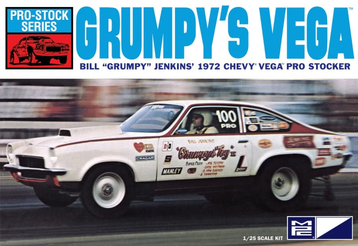 MPC - 1972 Chevy Vega Pro Stocker "Grumpy's Vega" 1/25 [877]