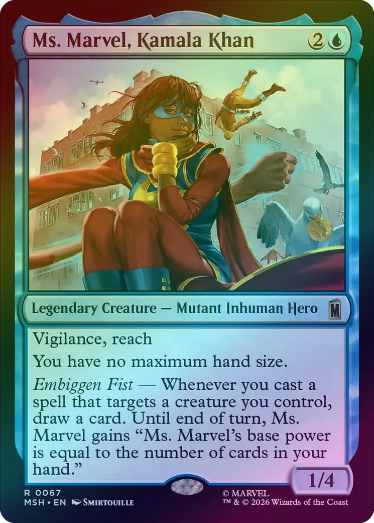 Ms. Marvel, Kamala Khan (Foil) (MSH)
