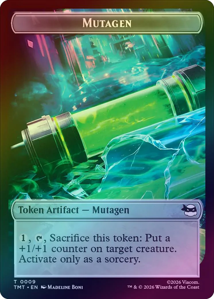 Mutagen // Food Token (Foil) (TTMT)