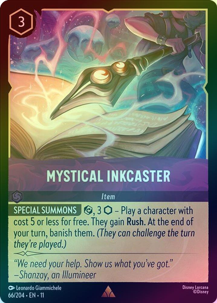 Mystical Inkcaster - 66/204 - Rare (Foil)