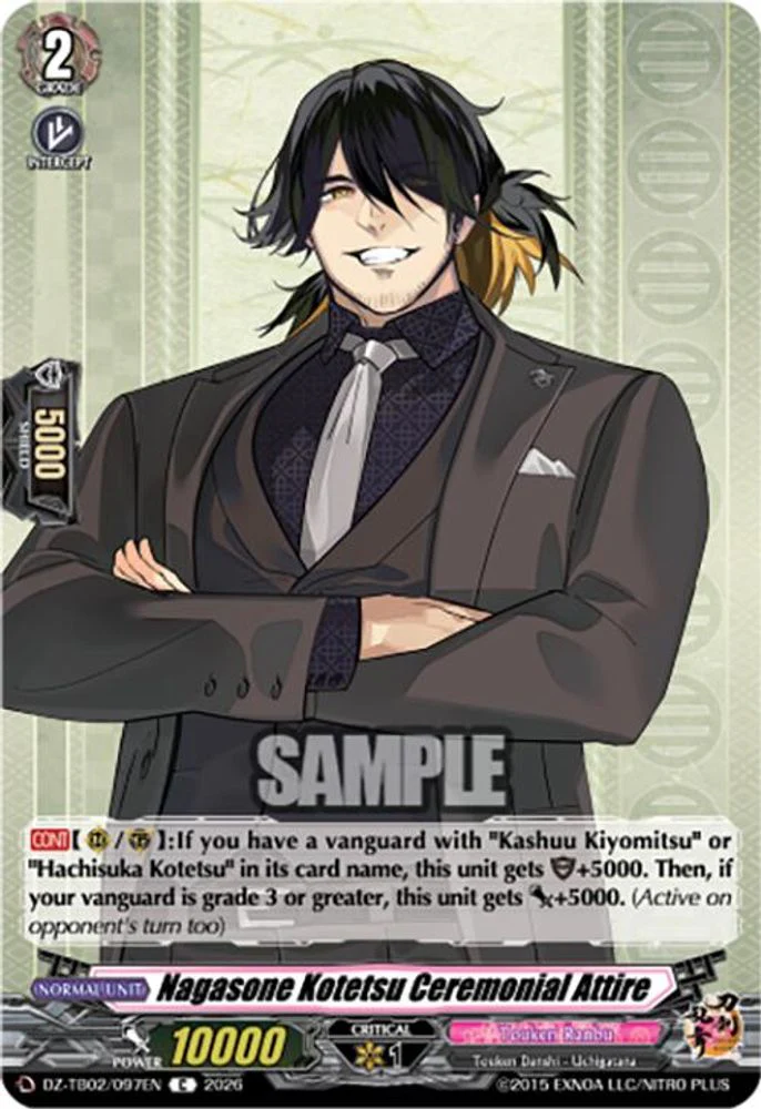 Nagasone Kotetsu Ceremonial Attire - DZ-TB02/097EN - Common
