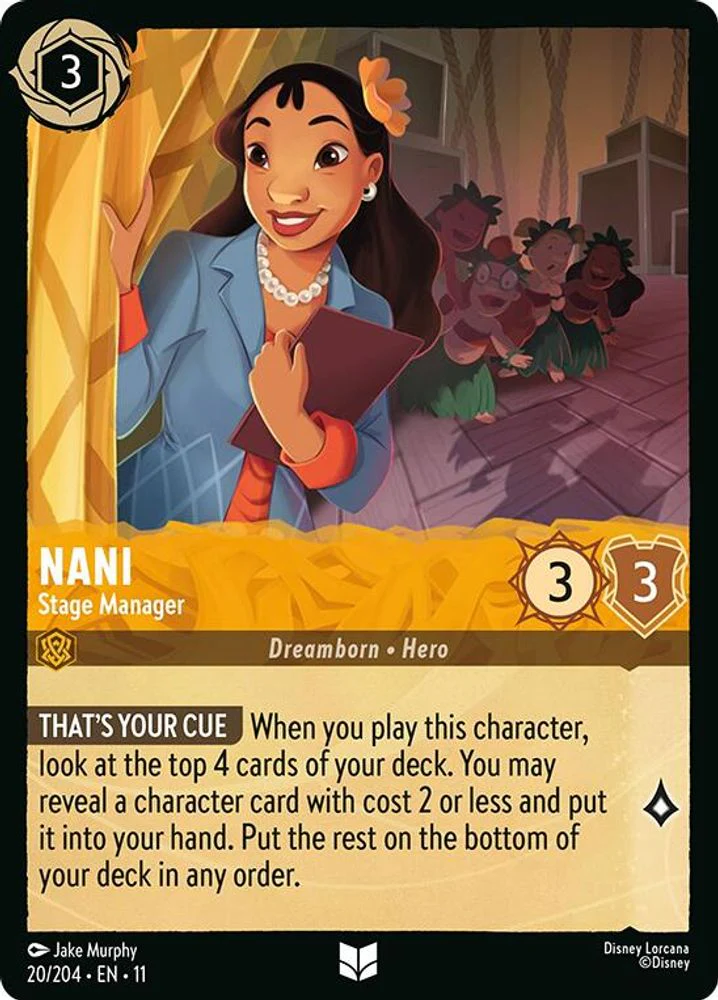 Nani (Stage Manager) - 20/204 - Uncommon
