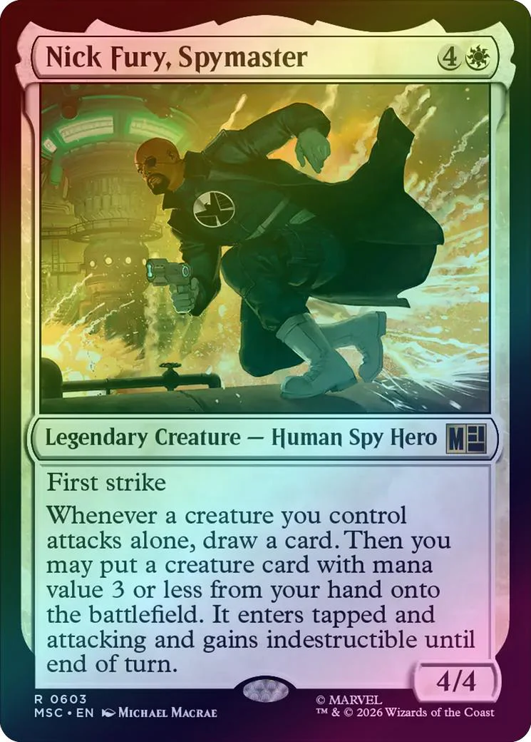 Nick Fury, Spymaster (Foil) (MSC)