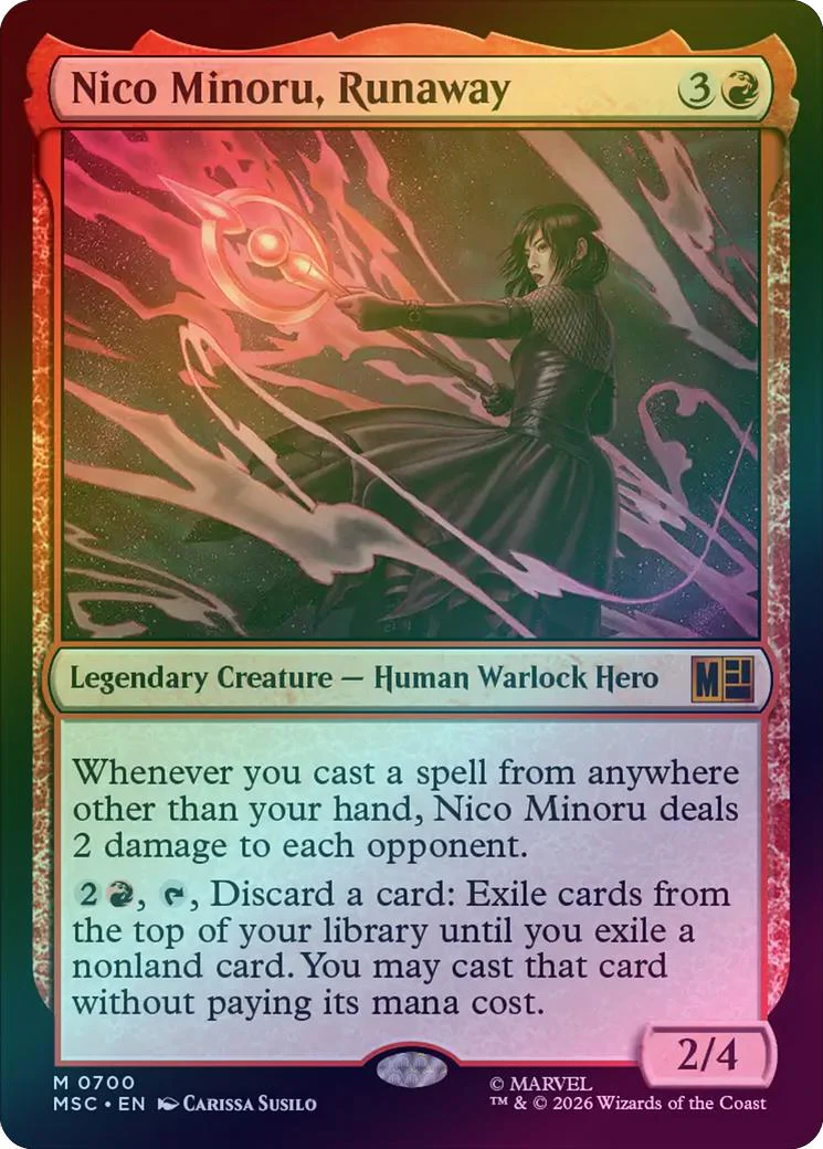 Nico Minoru, Runaway (Foil) (MSC)