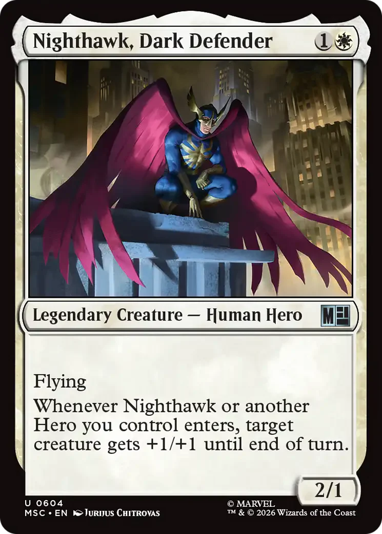 Nighthawk, Dark Defender (MSC)
