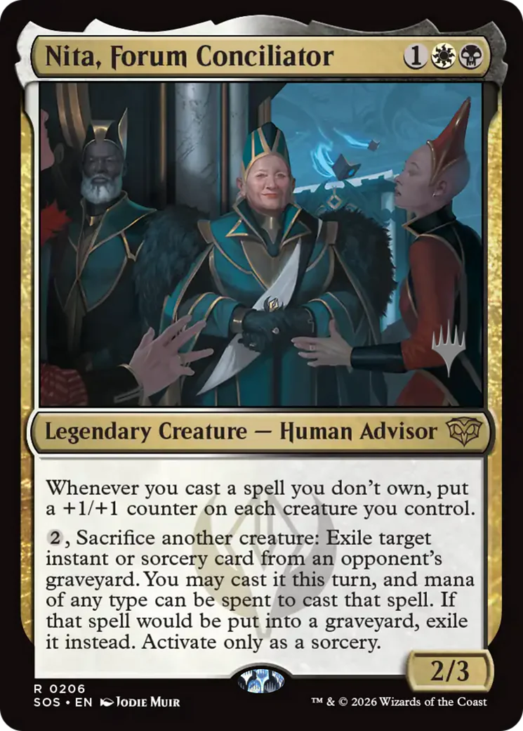 Nita, Forum Conciliator - Promo Pack (PSOS)