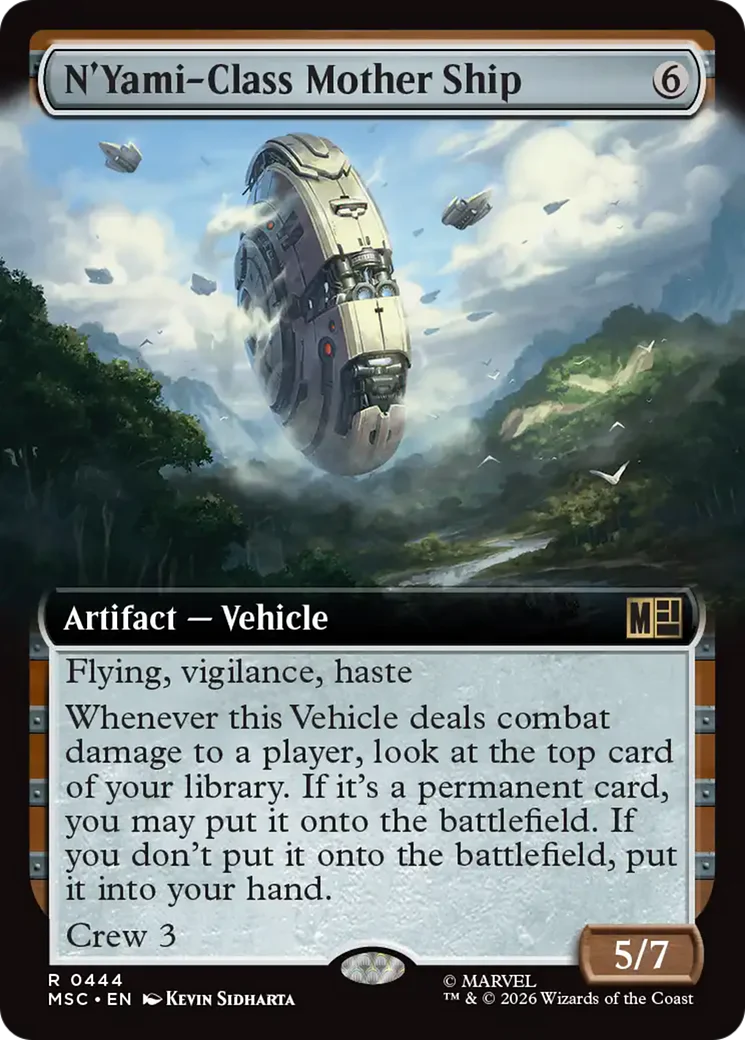 N'Yami-Class Mother Ship - Extended Art (MSC)