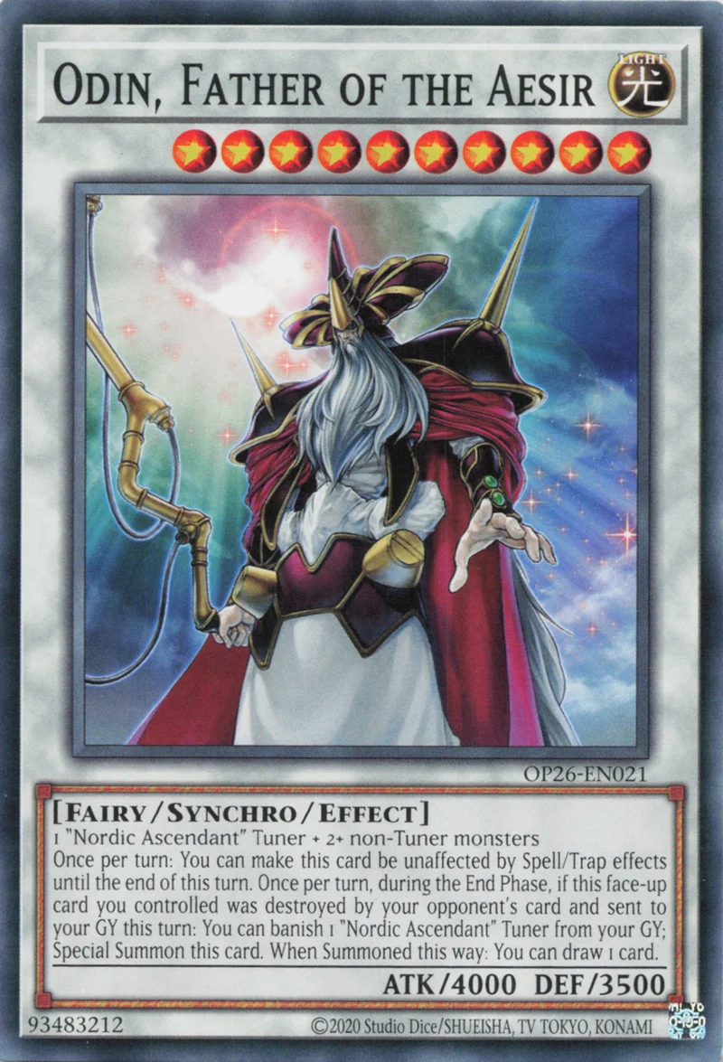 Odin, Father of the Aesir - OP26-EN021 - Common - Unlimited
