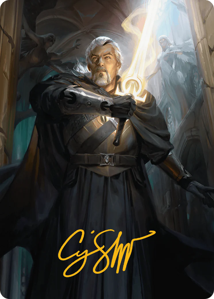 Odric, Lunarch Marshal - Art Series (Gold-Stamped Signature) (AINR)