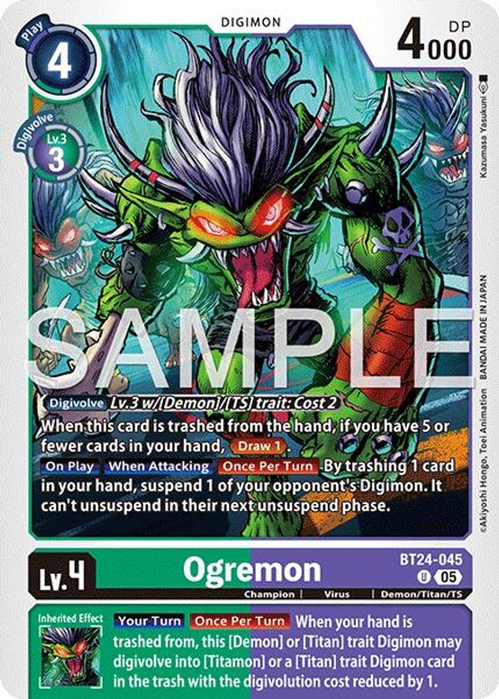 Ogremon - BT24-045 - Uncommon