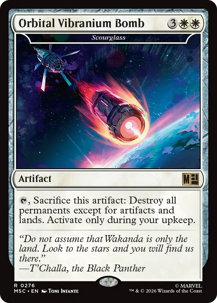 Orbital Vibranium Bomb // Scourglass (MSC)