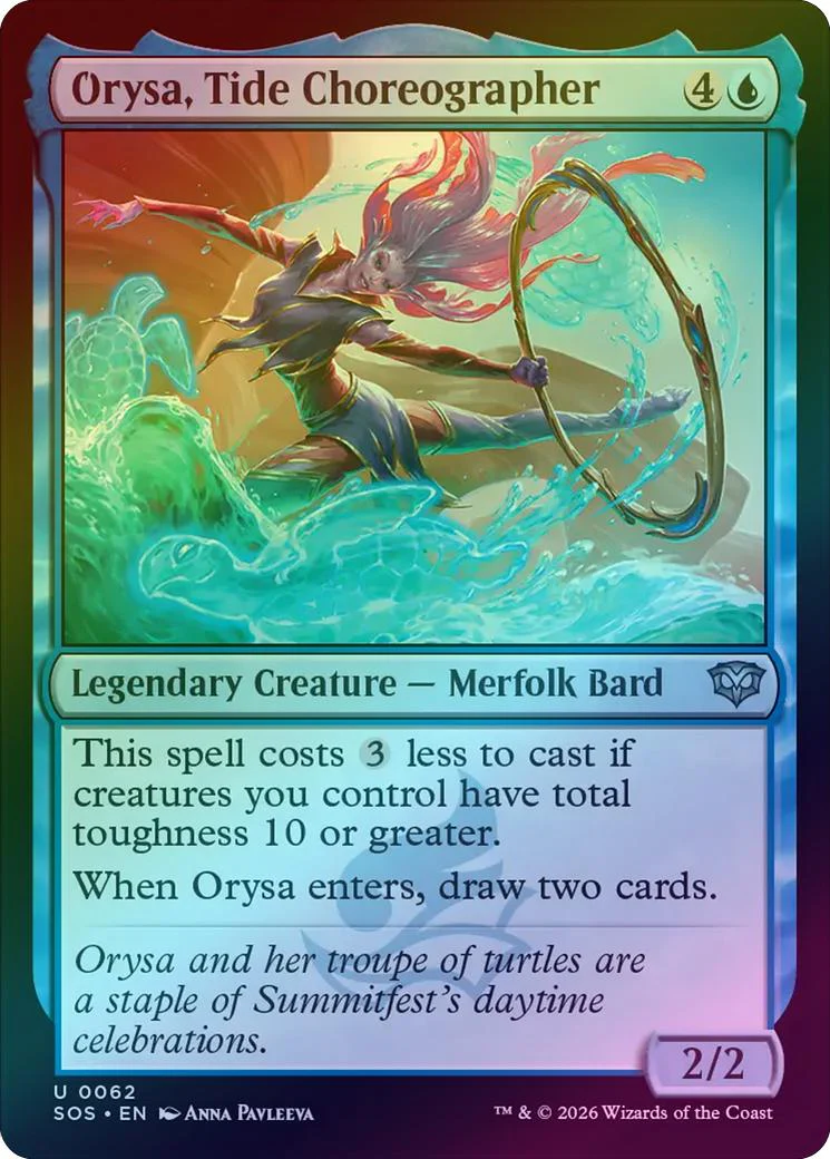 Orysa, Tide Choreographer (Foil) (SOS)