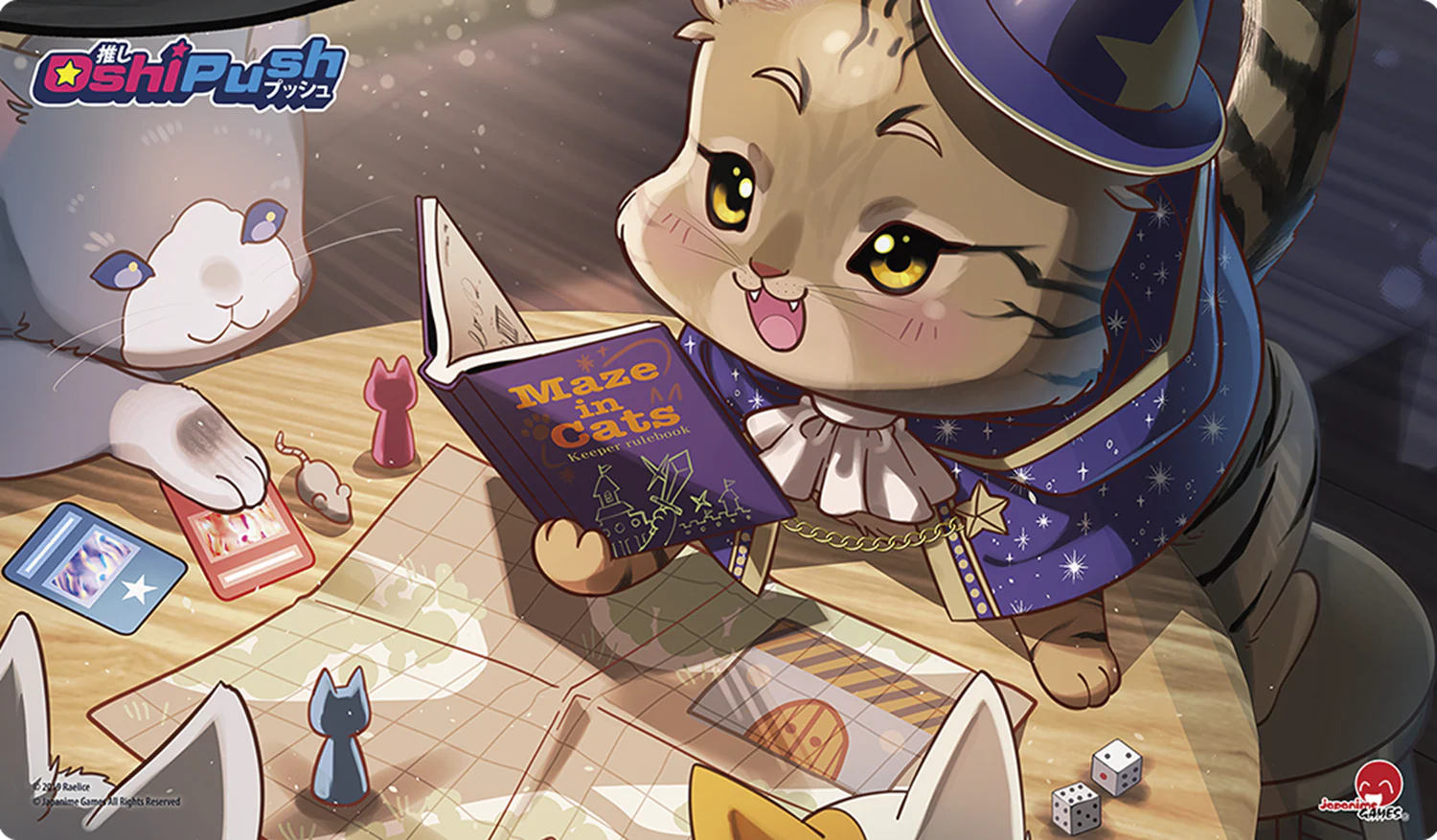 Oshi Push: VTuber Card Game - Gen 2 - Raelice Playmat