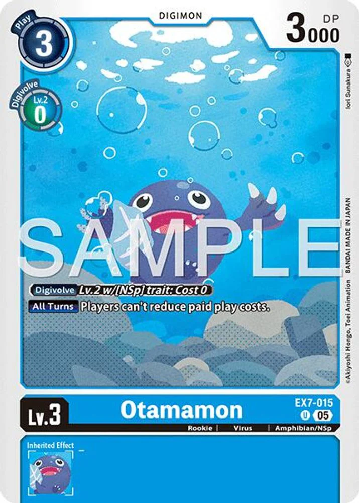 Otamamon (Block 5 Reprint) - EX7-015 - Uncommon