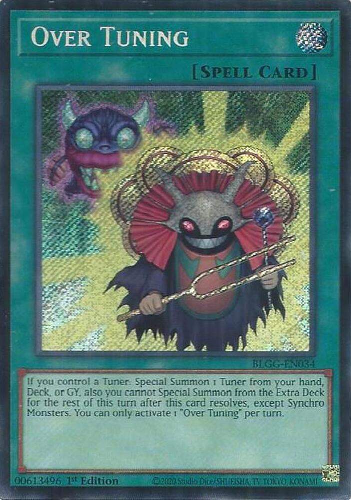 Over Tuning - BLGG-EN034 - Secret Rare - 1st Edition