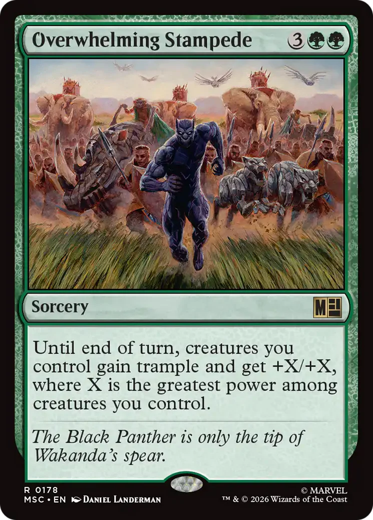 Overwhelming Stampede (MSC)
