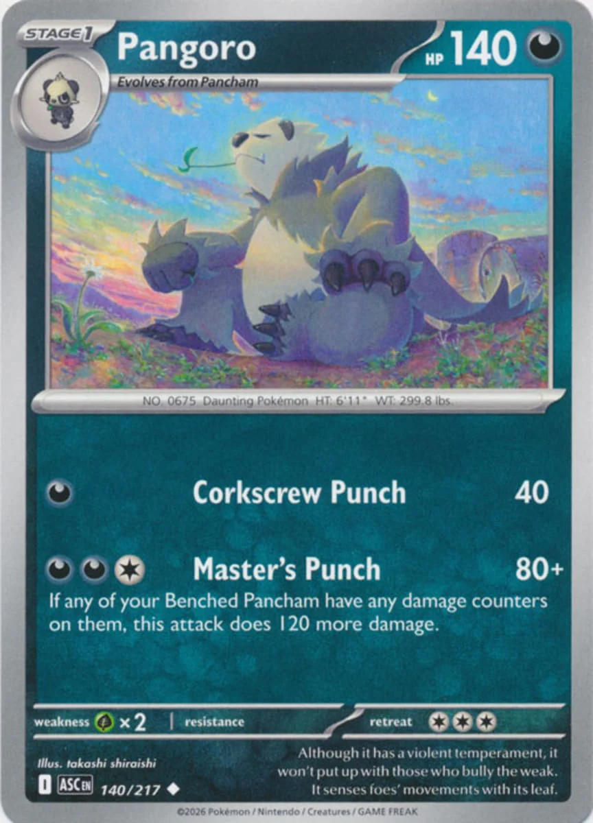 Pangoro - 140/217 - Uncommon
