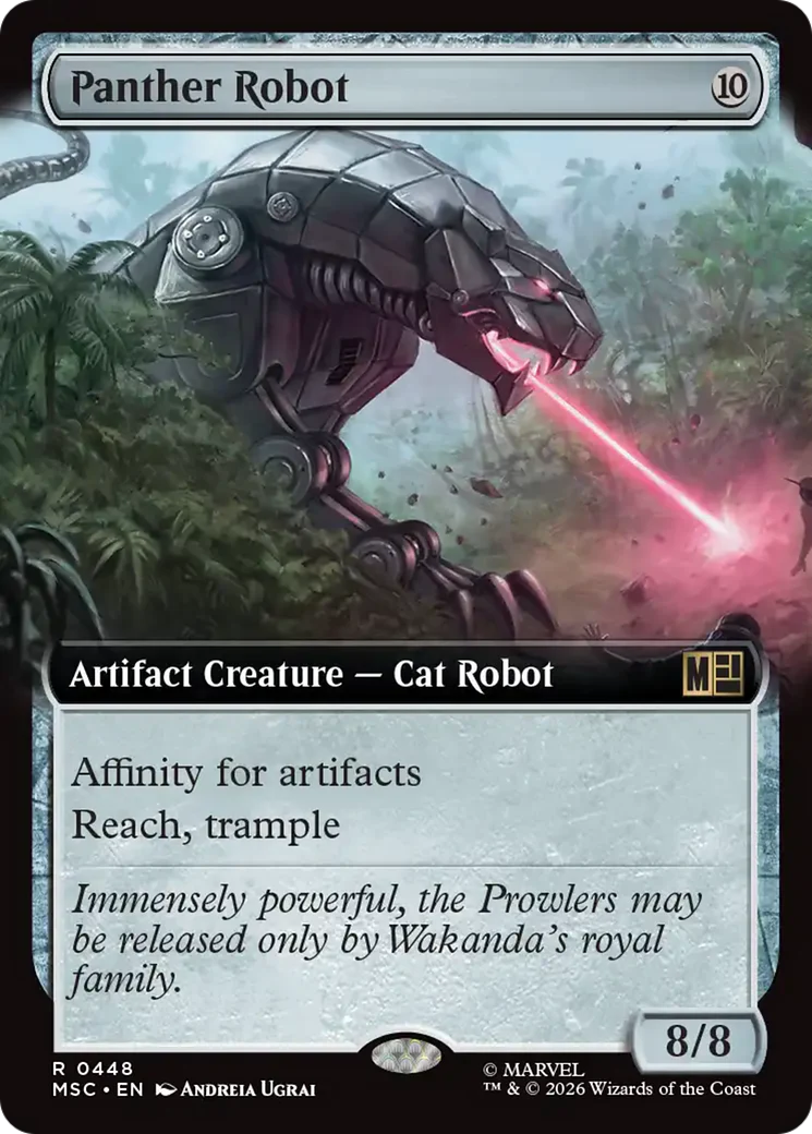 Panther Robot - Extended Art (MSC)