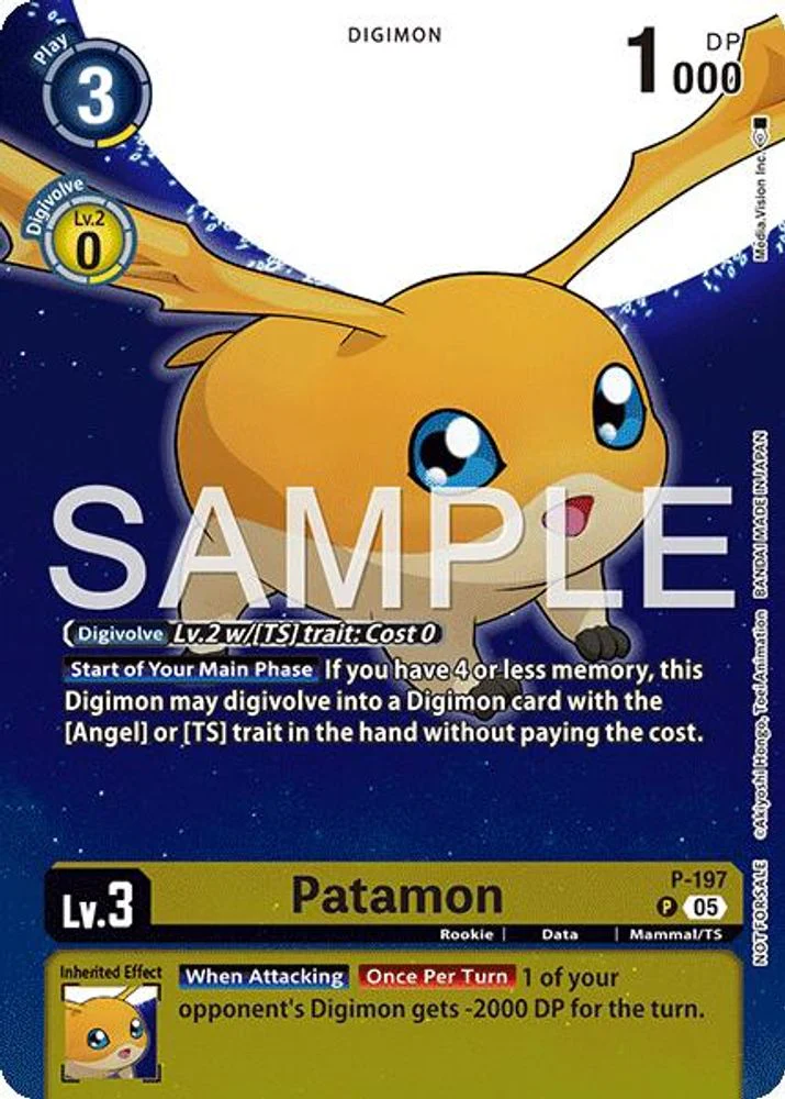 Patamon (Digimon Story: Time Stranger Promo Pack) - P - Promo