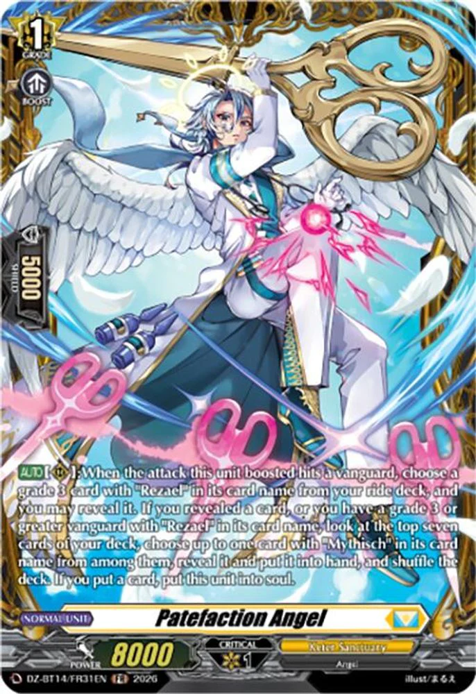 Patefaction Angel (FR) - DZ-BT14/FR31EN - Frame Rare