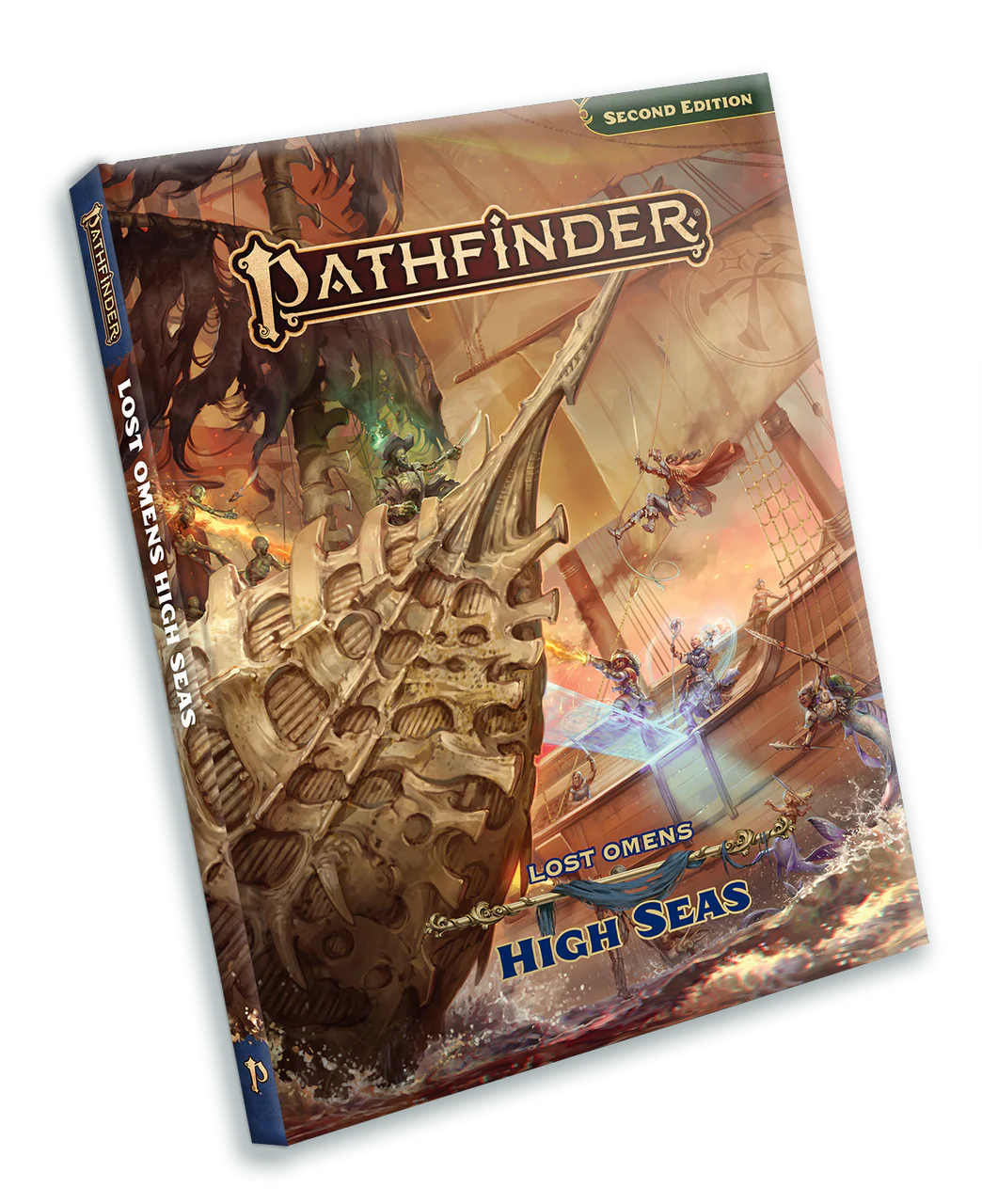 Pathfinder 2E Remastered - Lost Omens: High Seas - Regular Cover (HC)