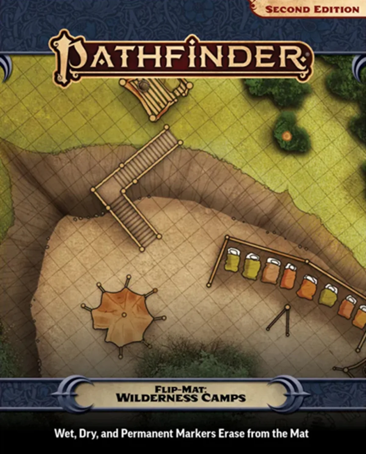Pathfinder RPG 2E: Flip-Mat - Wilderness Camps