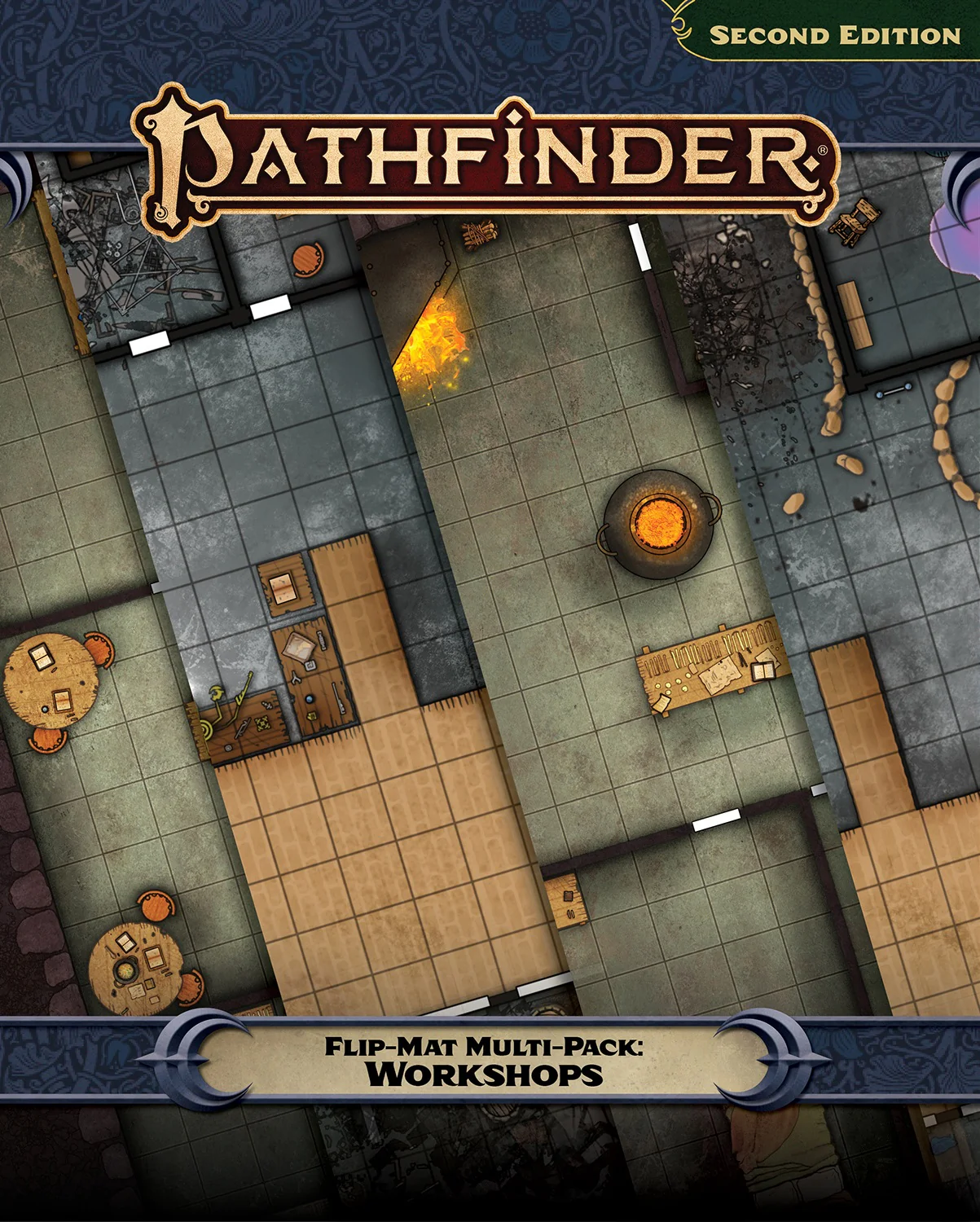 Pathfinder RPG 2E: Flip-Mat - Workshops Multipack (Pre-Order)
