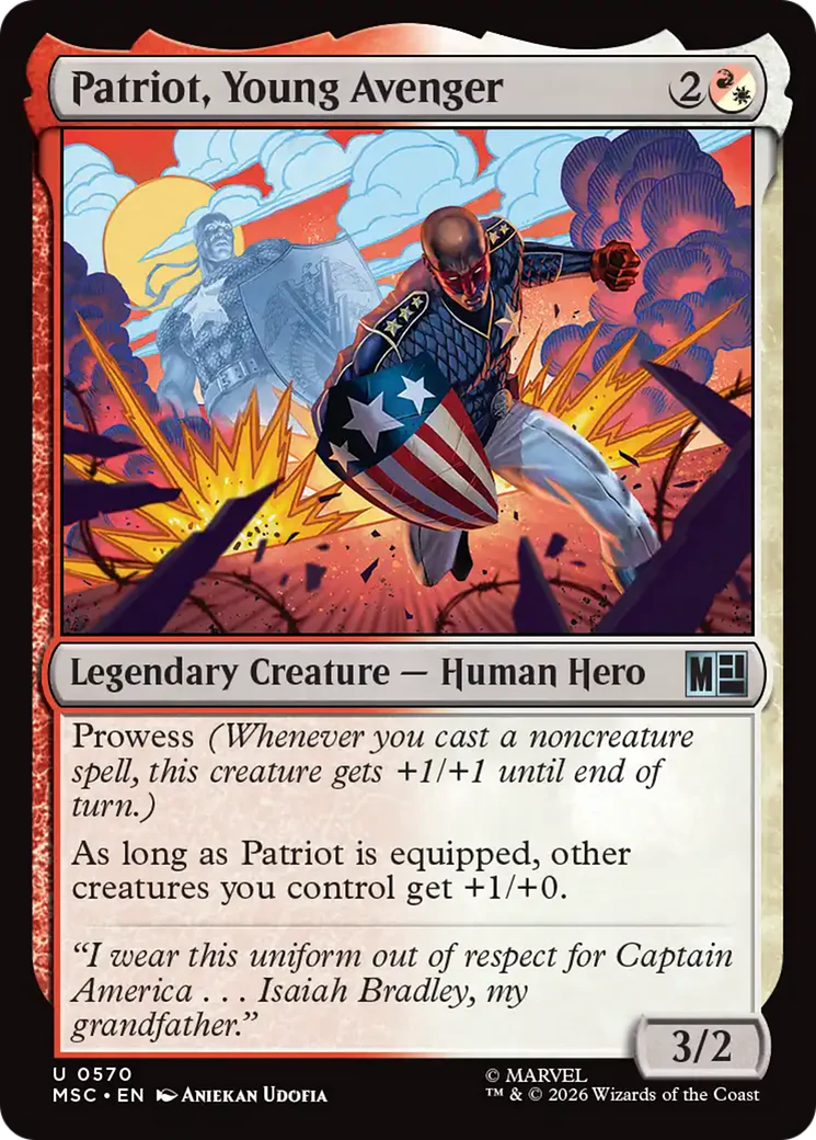 Patriot, Young Avenger (MSC)