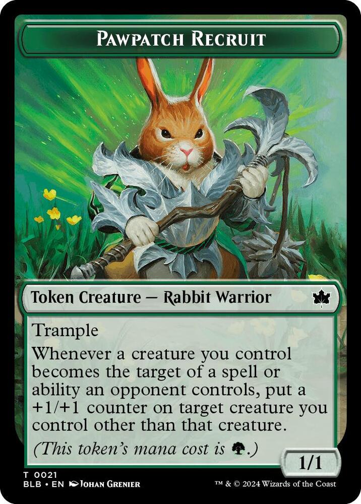 Pawpatch Recruit Token (TBLB)