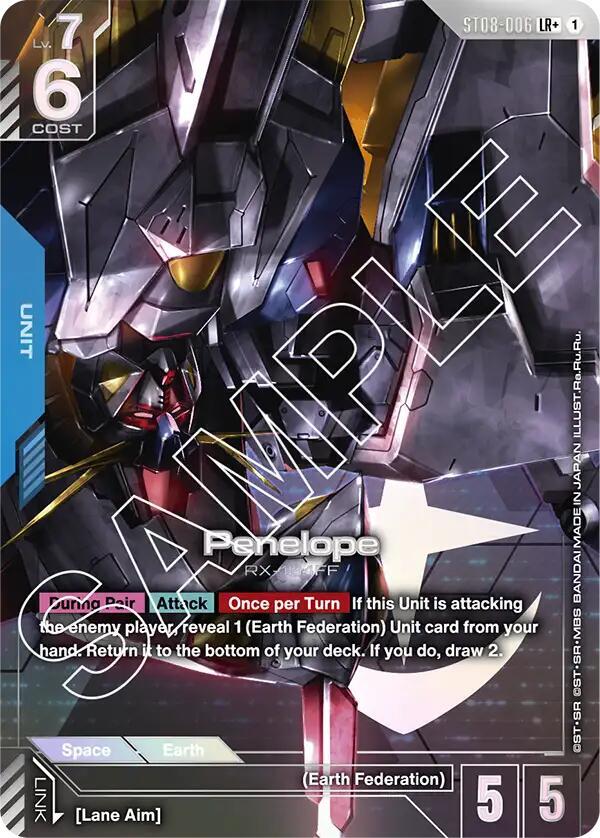 Penelope (LR+) (Alternate Art) - ST08-006 - Legend Rare+