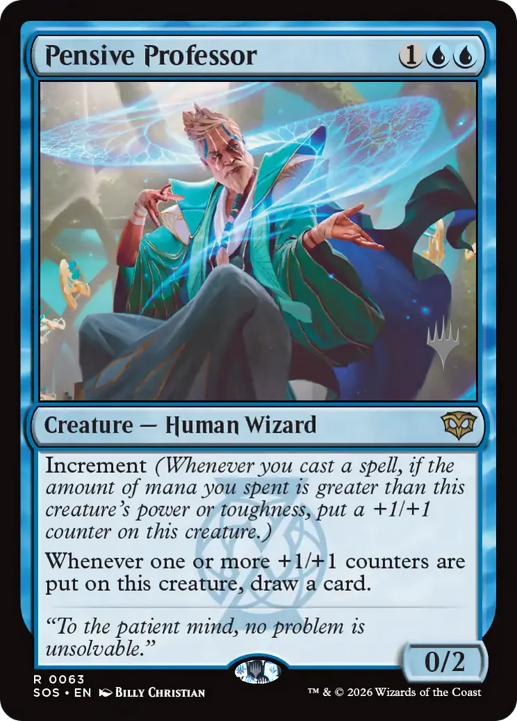Pensive Professor - Promo Pack (PSOS)