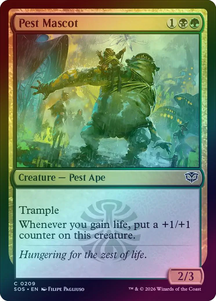Pest Mascot (Foil) (SOS)