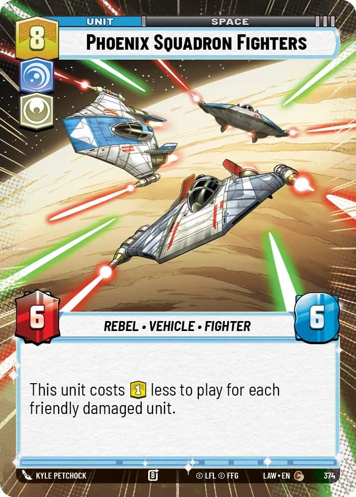 Phoenix Squadron Fighters (Hyperspace) - 374 - Common