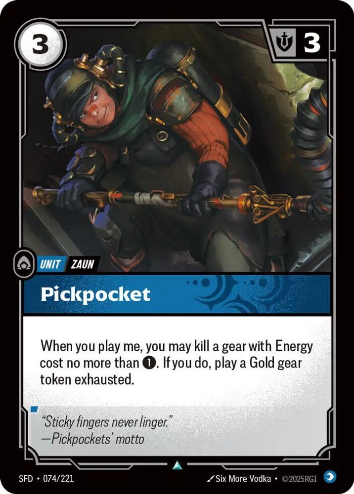 Pickpocket - 074/221 - Uncommon