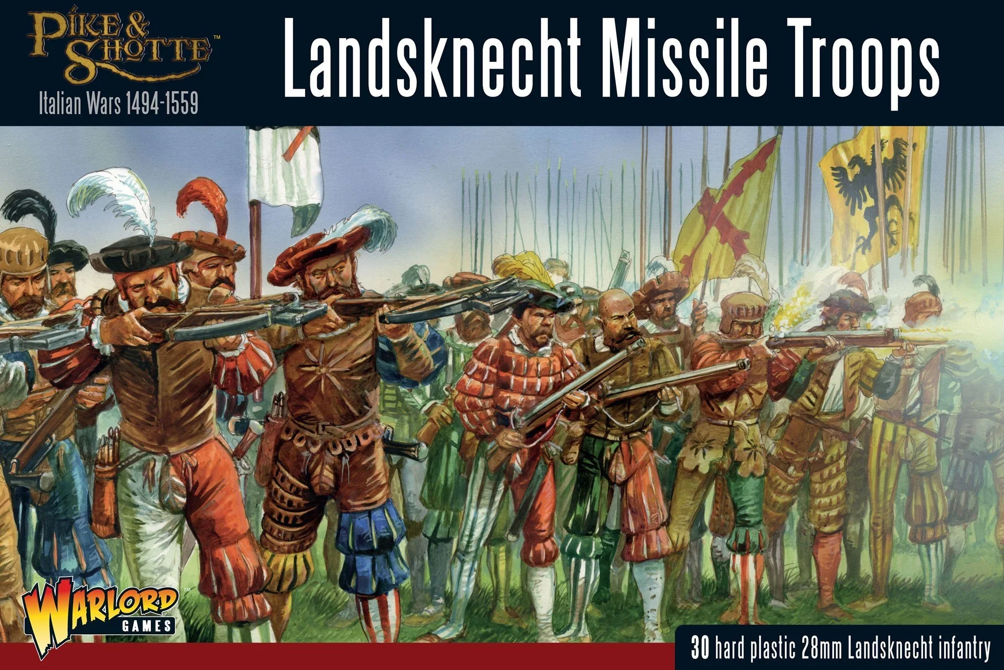 Pike & Shotte - Landsknecht Missile Troops [202016003]