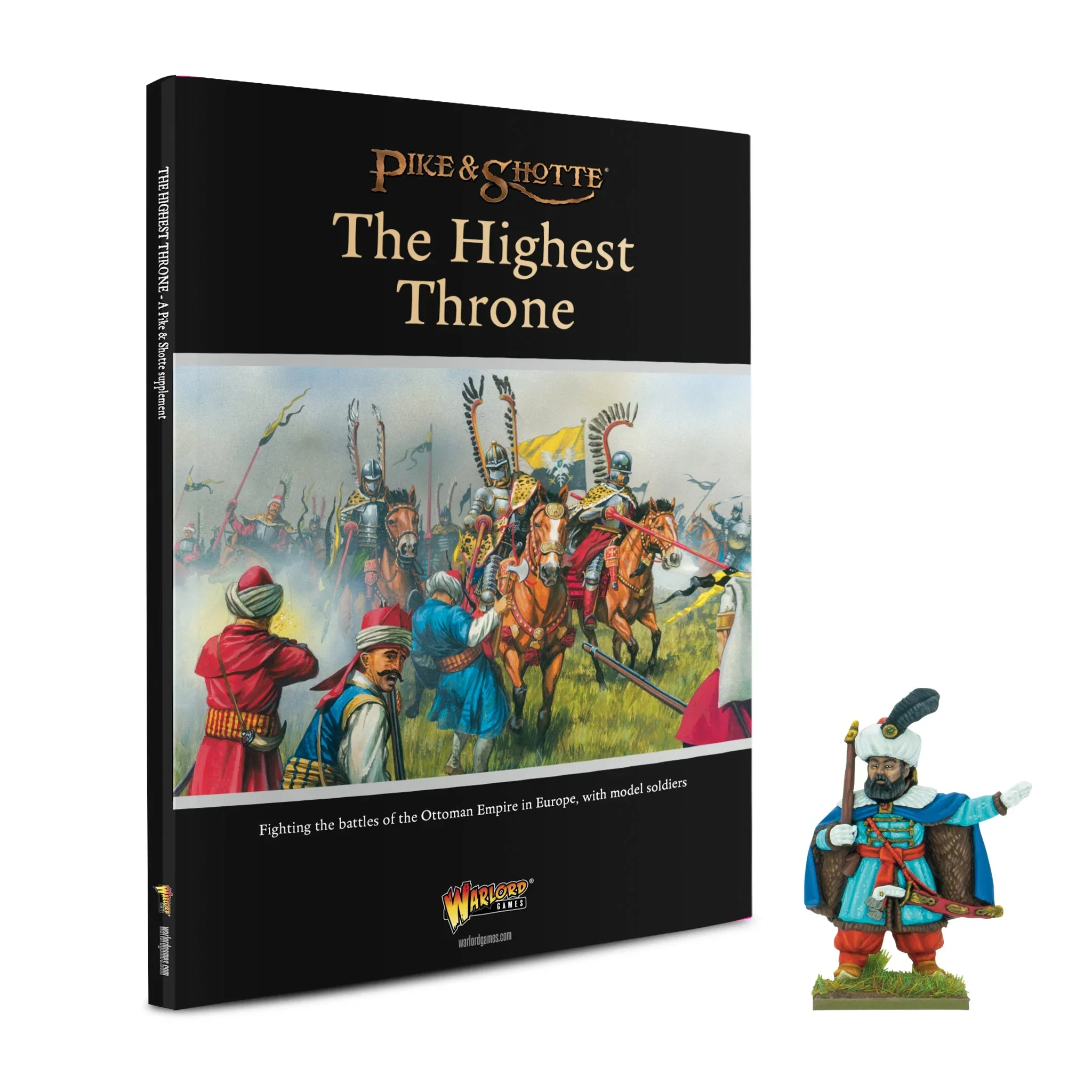 Pike & Shotte - The Highest Throne (The Ottoman Wars) [201015001] (SC) + Kara Mustafa Pasha Promo Miniature Bundle