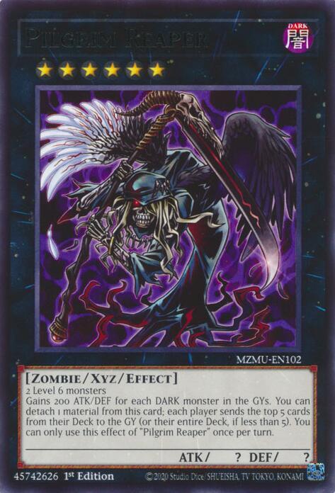 Pilgrim Reaper - MZMU-EN102 - Rare - 1st Edition