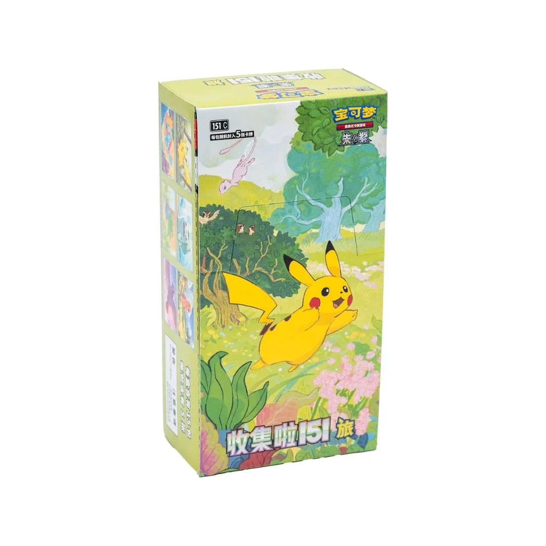 Pokemon - Collect 151: Journey - Chinese Slim Booster Box
