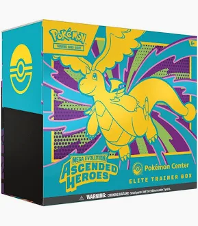 Pokemon - Mega Evolution - Ascended Heroes - Elite Trainer Box (Pokemon Centre Exclusive)