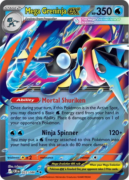 Pokemon - Mega Greninja ex Premium Collection - Image 2